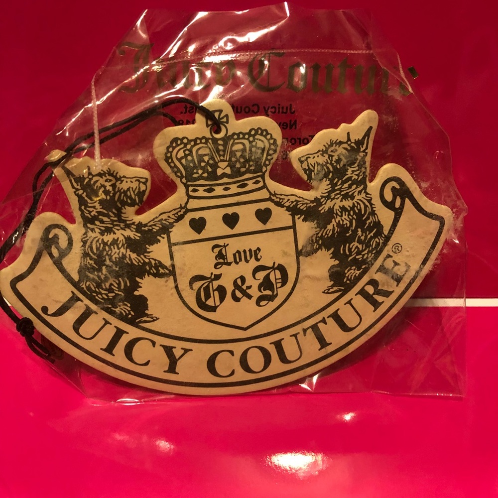 Juicy couture car Air freshener